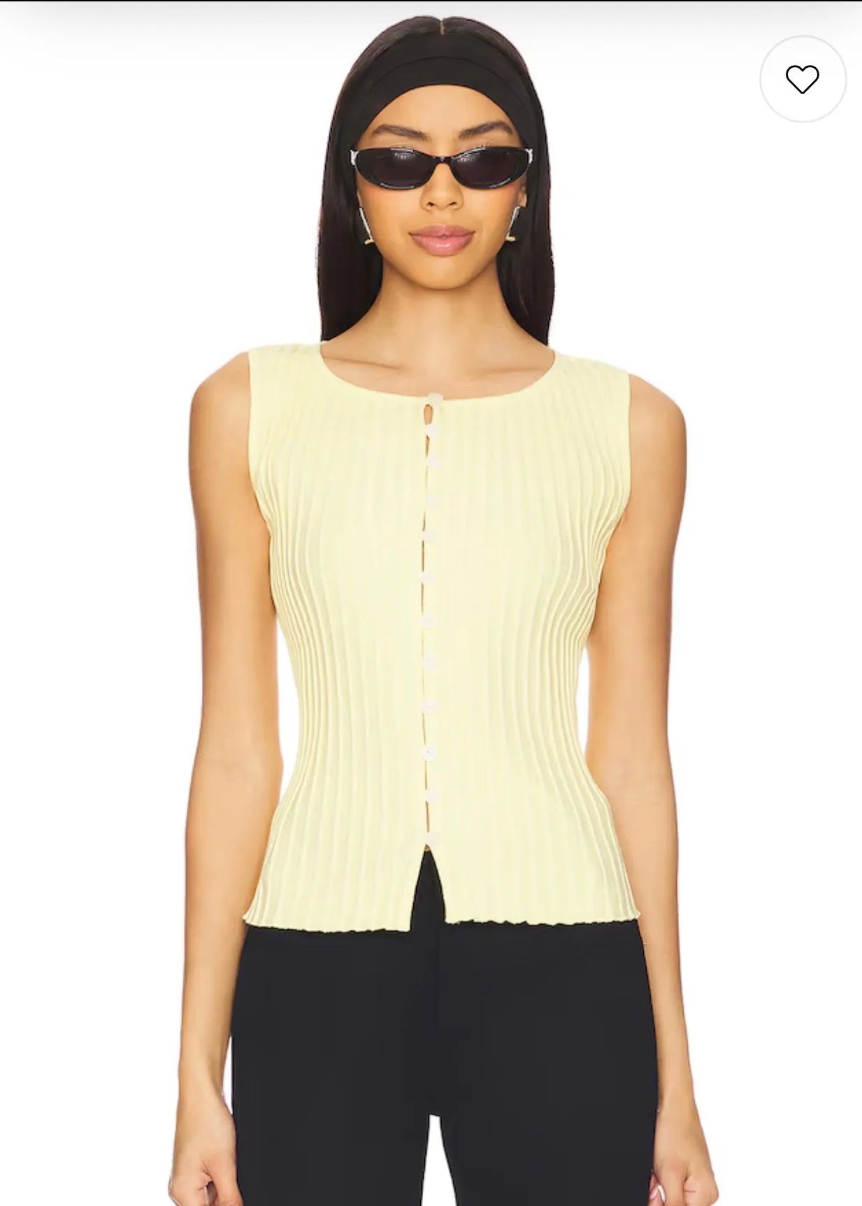  Tilly vest free people mellow yellow - Stay Wild Collective  