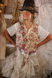Magnolia Pearl Quilted Nikha VEST 056-LVLTR-OS