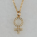 Venus Gold Charm Necklace - Stay Wild Collective  