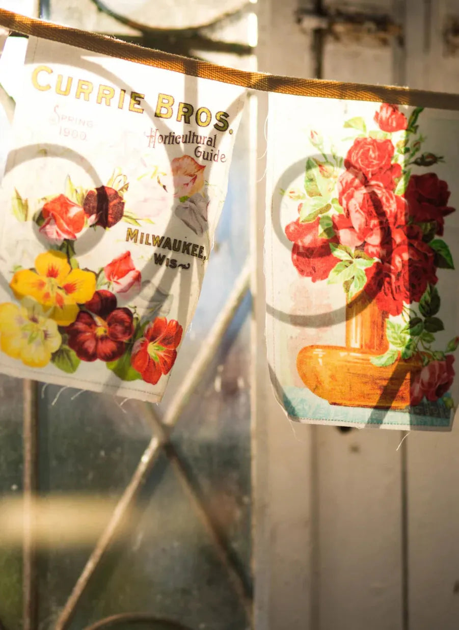 Vintage Flower garland *organic cotton - Stay Wild Collective  Garland