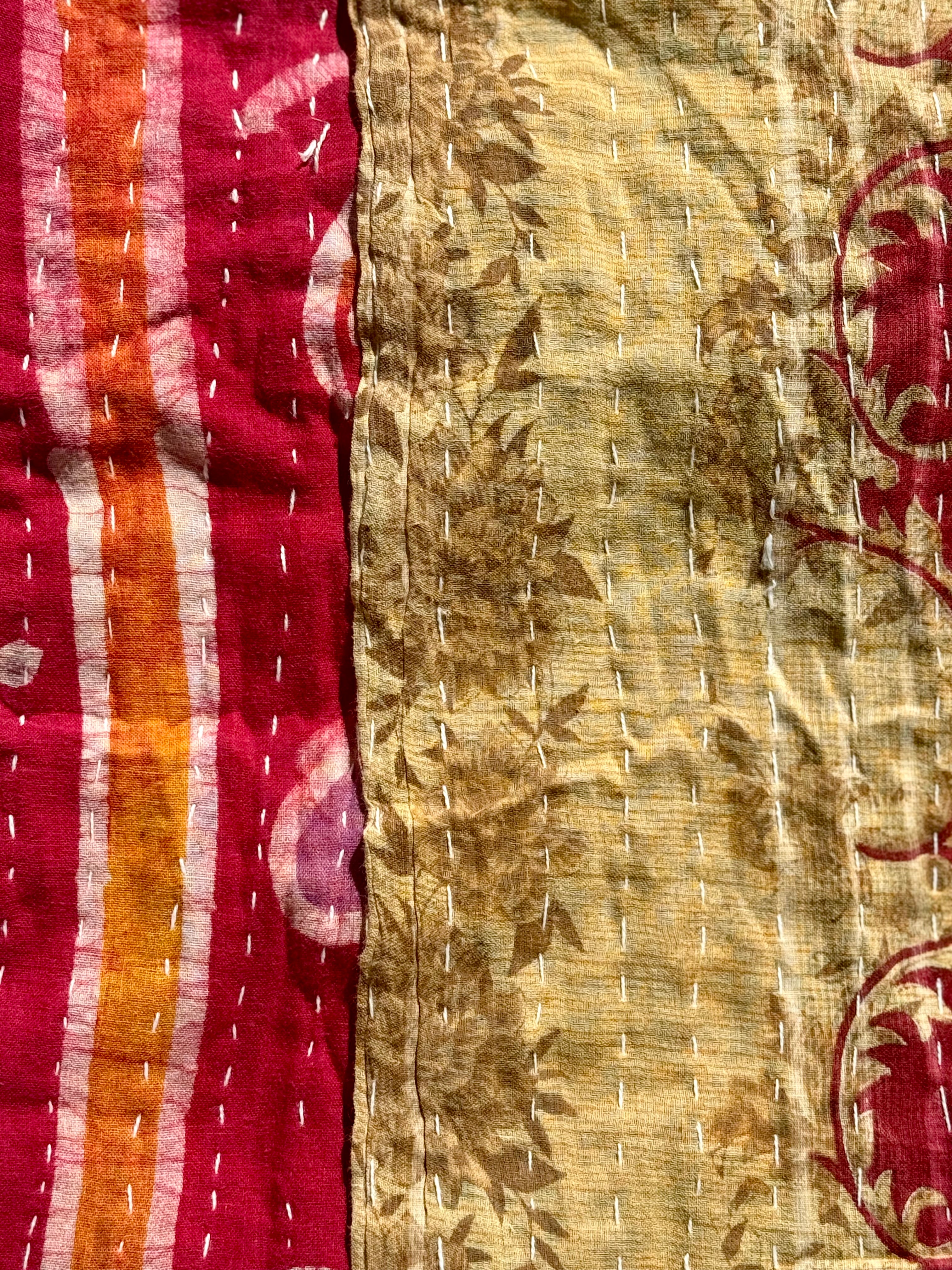  Vintage Kantha Quilts 150cm x 240cm - Stay Wild Collective  Decor