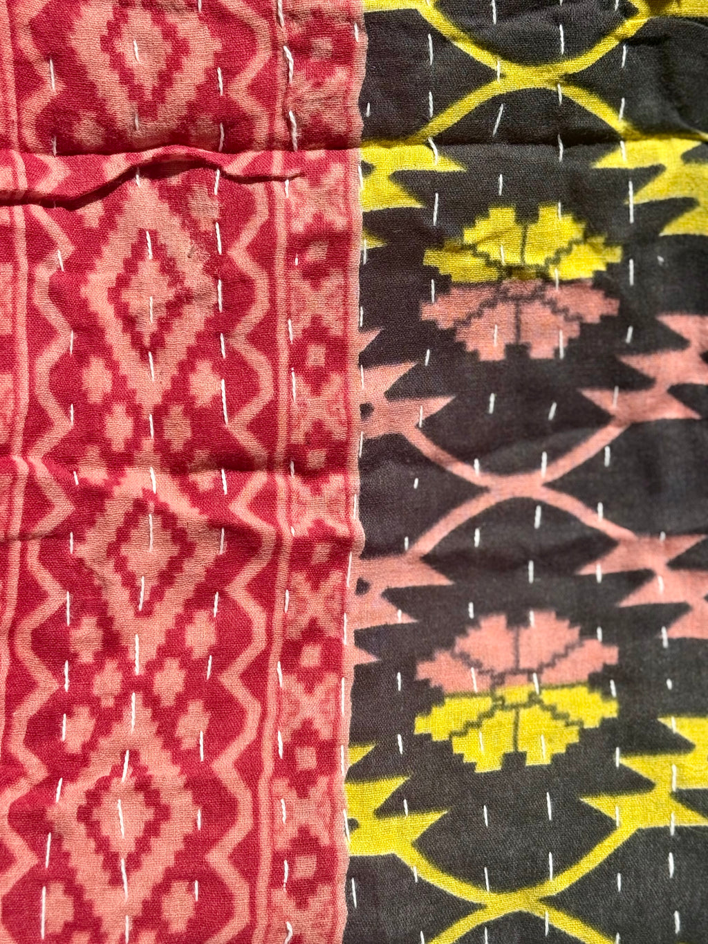  Vintage Kantha Quilts 150cm x 240cm - Stay Wild Collective  Decor