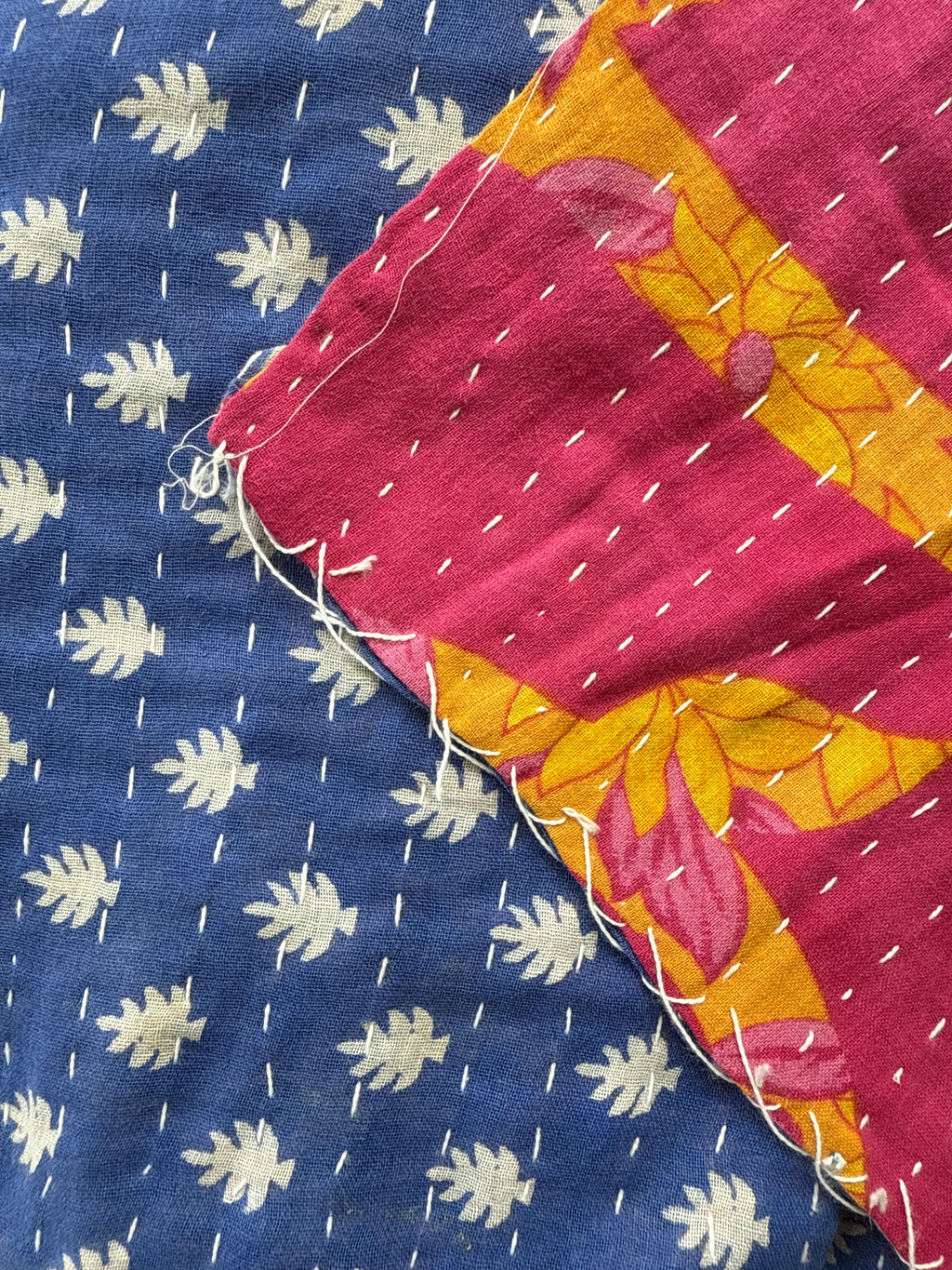  Vintage Kantha Quilts 150cm x 240cm - Stay Wild Collective  Decor
