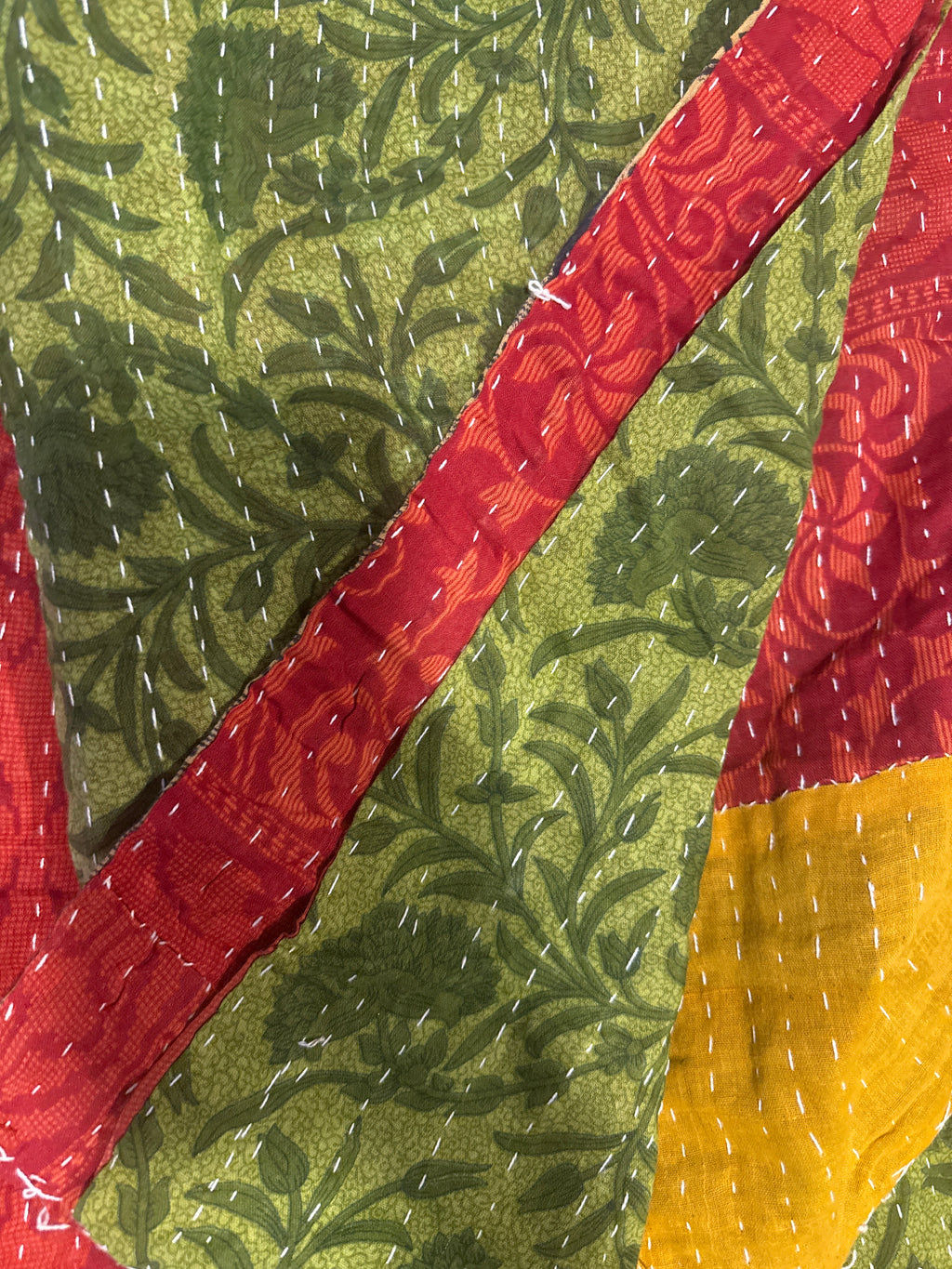  Vintage Kantha Quilts 150cm x 240cm - Stay Wild Collective  Decor