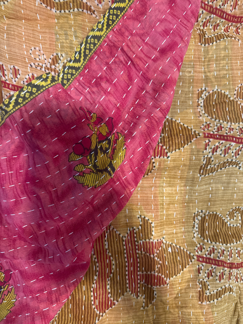  Vintage Kantha Quilts 150cm x 240cm - Stay Wild Collective  Decor