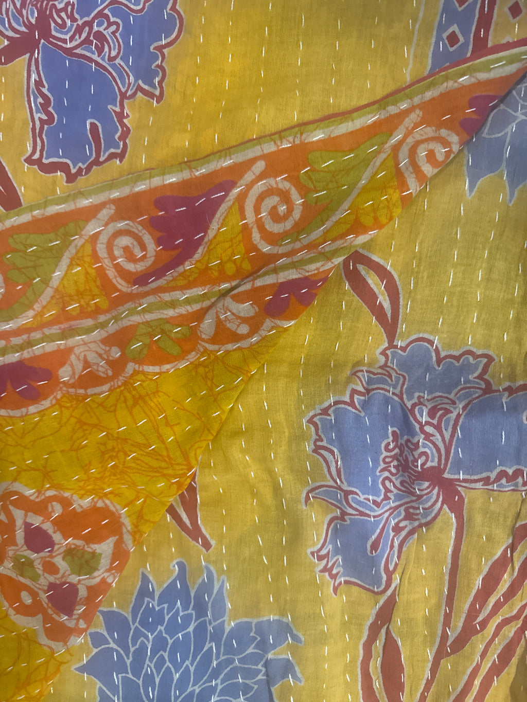  Vintage Kantha Quilts 150cm x 240cm - Stay Wild Collective  Decor