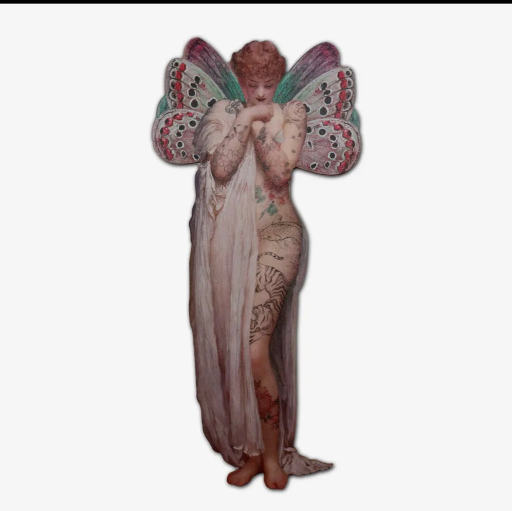  Angel silhouette book mark Boglio benet - Stay Wild Collective  
