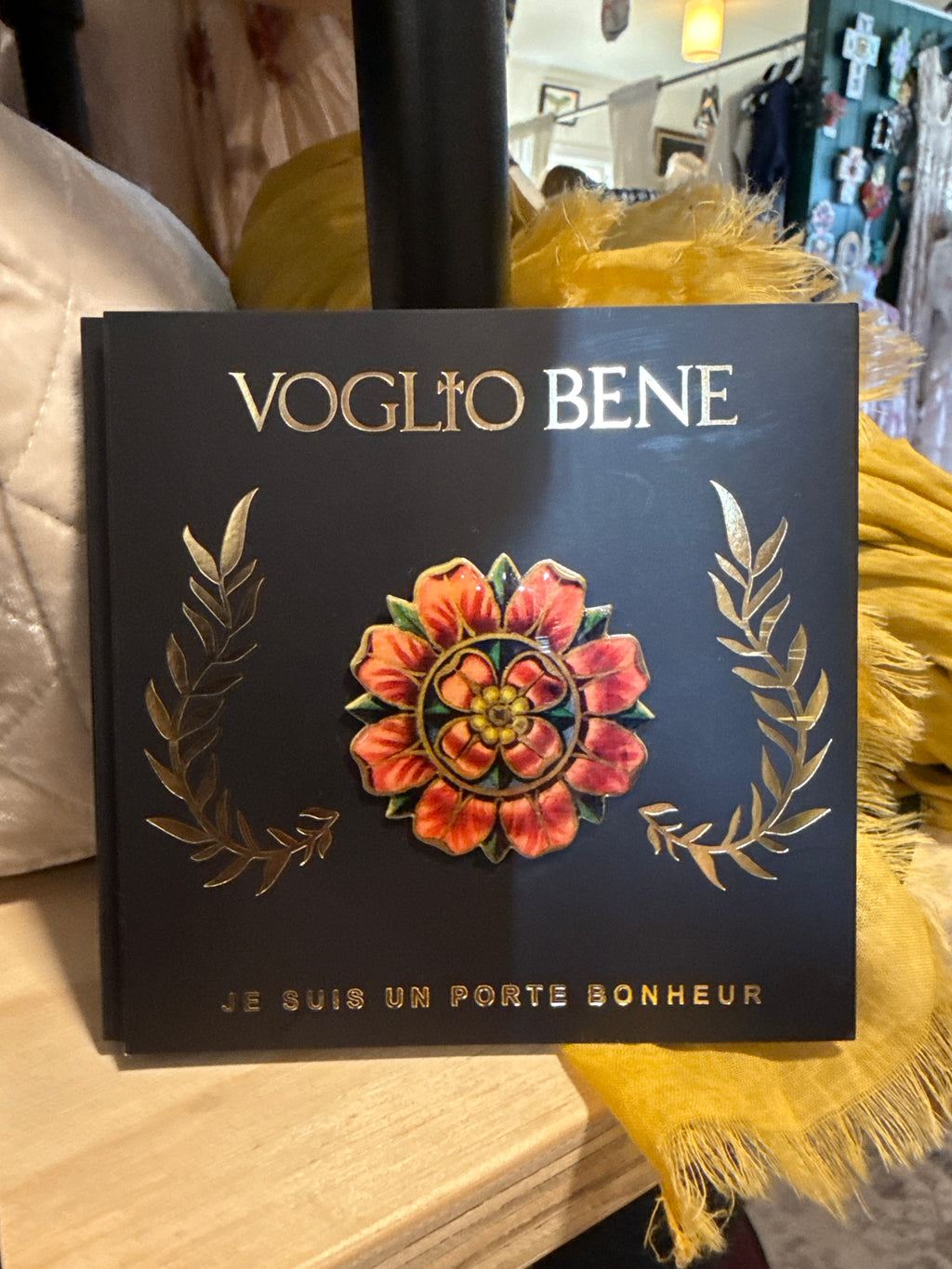  Voglio Bene Marigold pin - Stay Wild Collective  