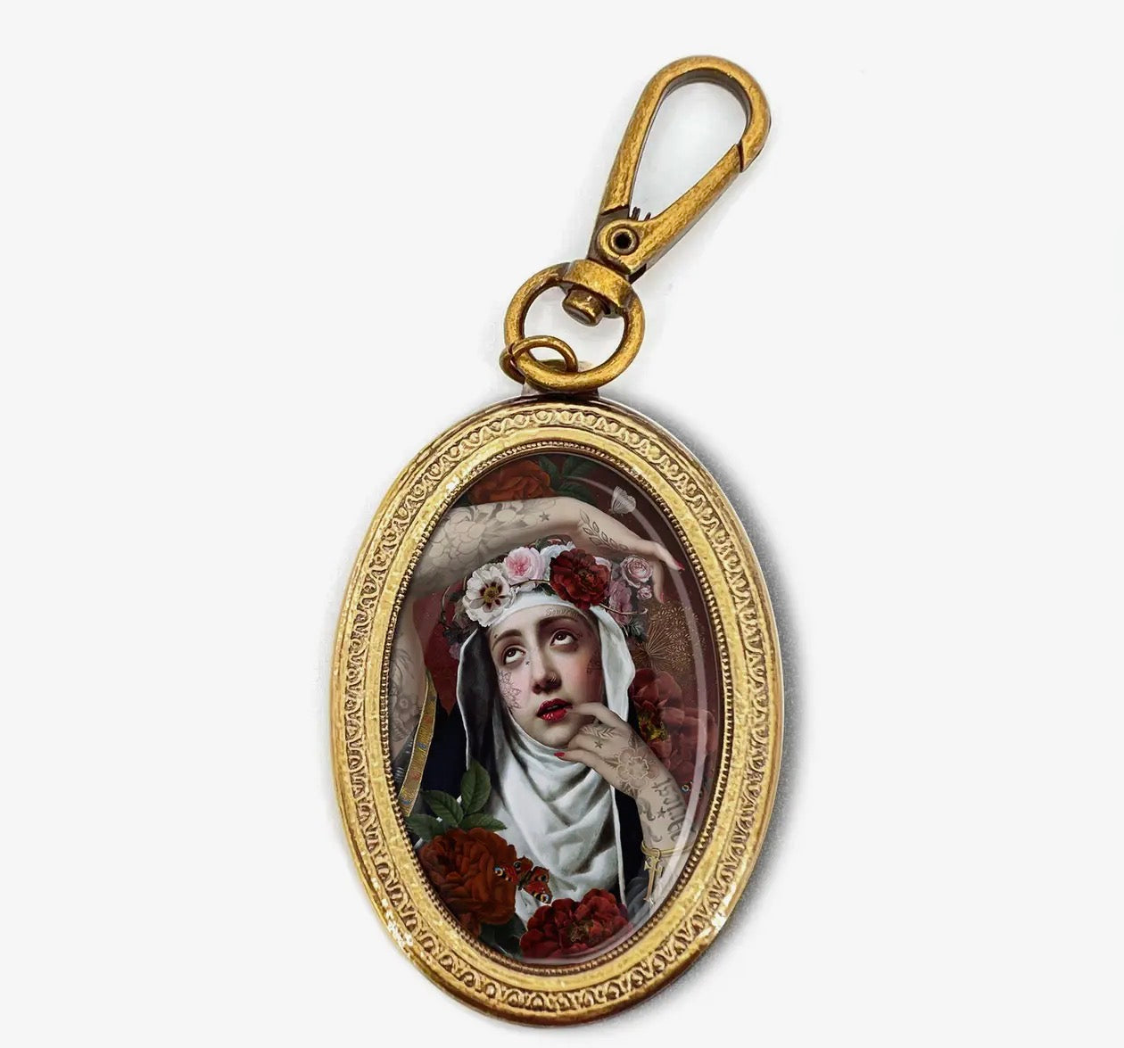  Voglio benet keychain Saint Rita - Stay Wild Collective  