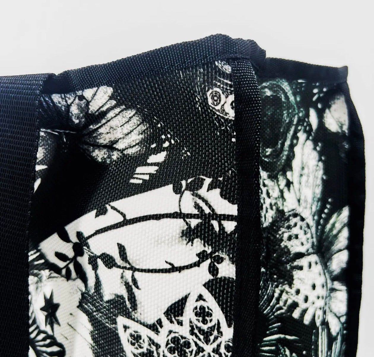   Voglio Bene large black butterfly tote - Stay Wild Collective  