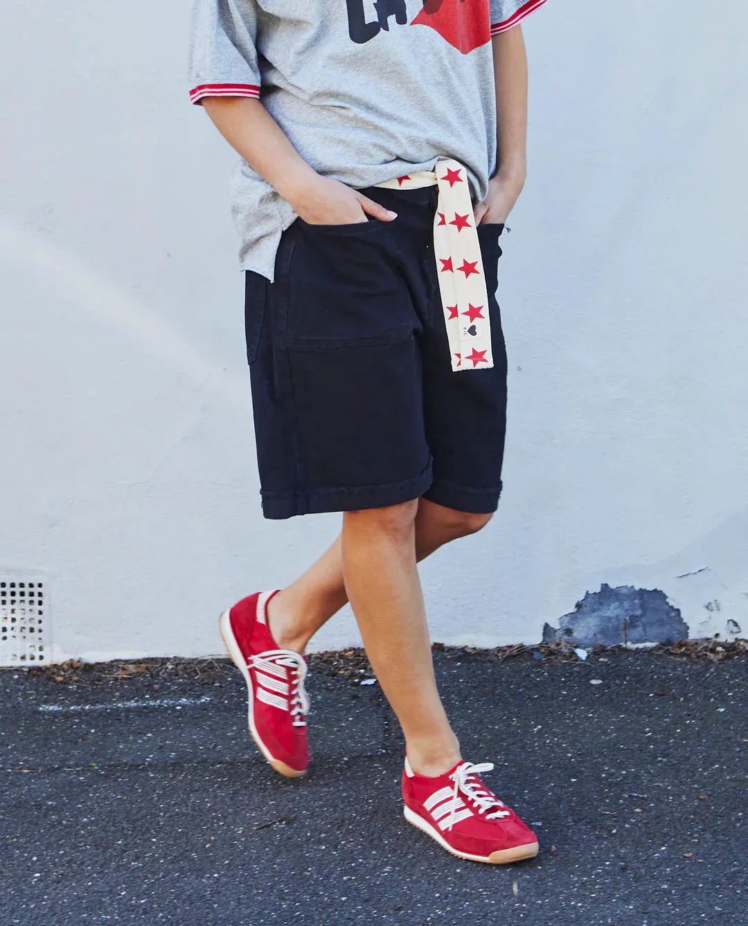 WEEKEND STRETCH SHORT - BLACK hammil and co - Stay Wild Collective  