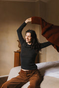  Women’s 100% Australian Merino Wool Knit Spencer – Lightweight Layering Essential Montaigne - Stay Wild Collective  