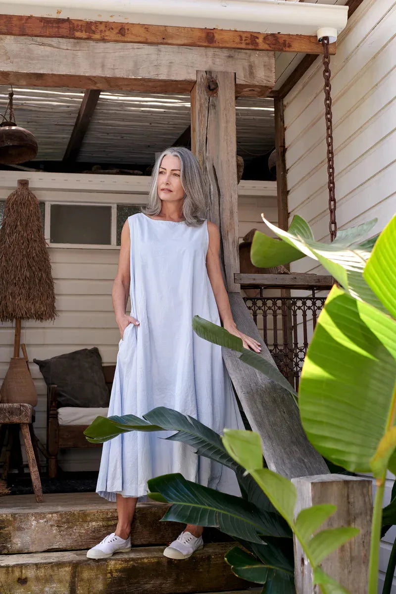 Zahra Dress - Paper Cotton - Stay Wild Collective  Dress