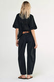 Free People Good Luck Mid-Rise Barrel Jeans - Soundwave