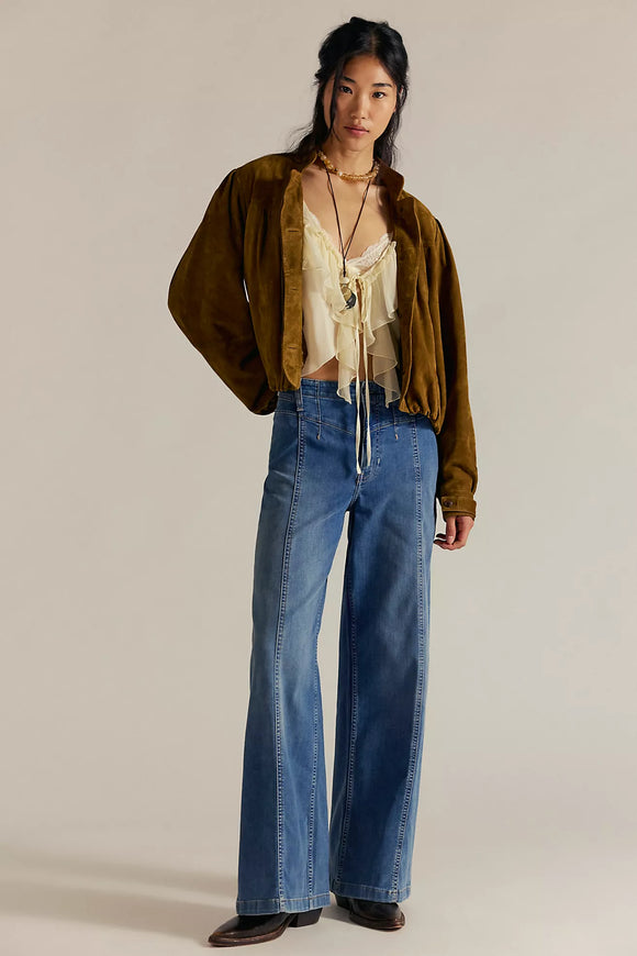 Free People Libre Wide Leg - Goodie Goodie