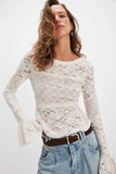 Free People Lace Layering Top | Sugar Swizzle