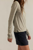 Free People Nova Long-Sleeve Tee