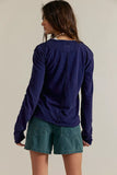 Free People Nova Long-Sleeve Tee