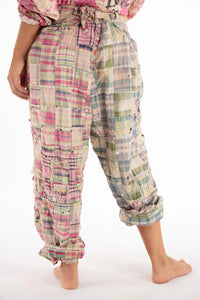 PANTS 510-MADRP-OS Patchwork Charmie Trousers