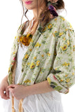JACKET 697-POSTC-OS Floral Cropped Leni Jacket