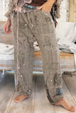 PANTS 421 CHECK CHARMIE TROUSERS MAGNOLIA PEARL