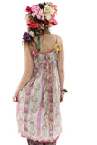 DRESS 904-BOUGA-OS Floral Stripe Amigas Dress