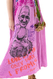 DRESS 940-ALLIU-OS Peace Art Love Gandhi T Dress