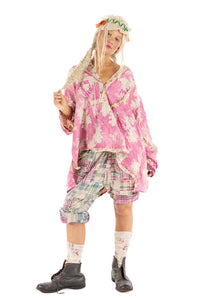 FLORAL PRAIRIE SHIRT - TOP 1377 MAGNOLIA PEARL