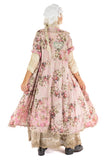 DRESS 922-BRYNN-OS Floral Lila Bell Dress