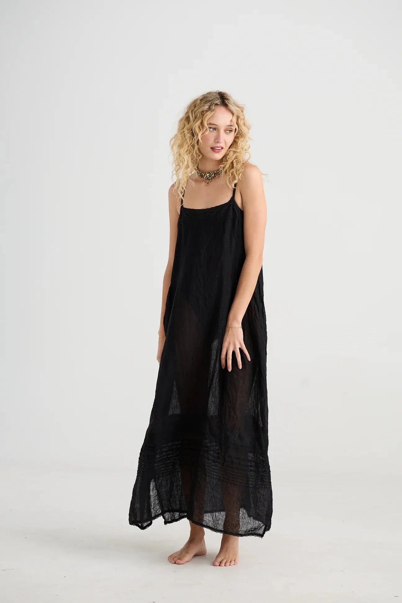  isadora dress miss rose sister violet black - Stay Wild Collective  Dress