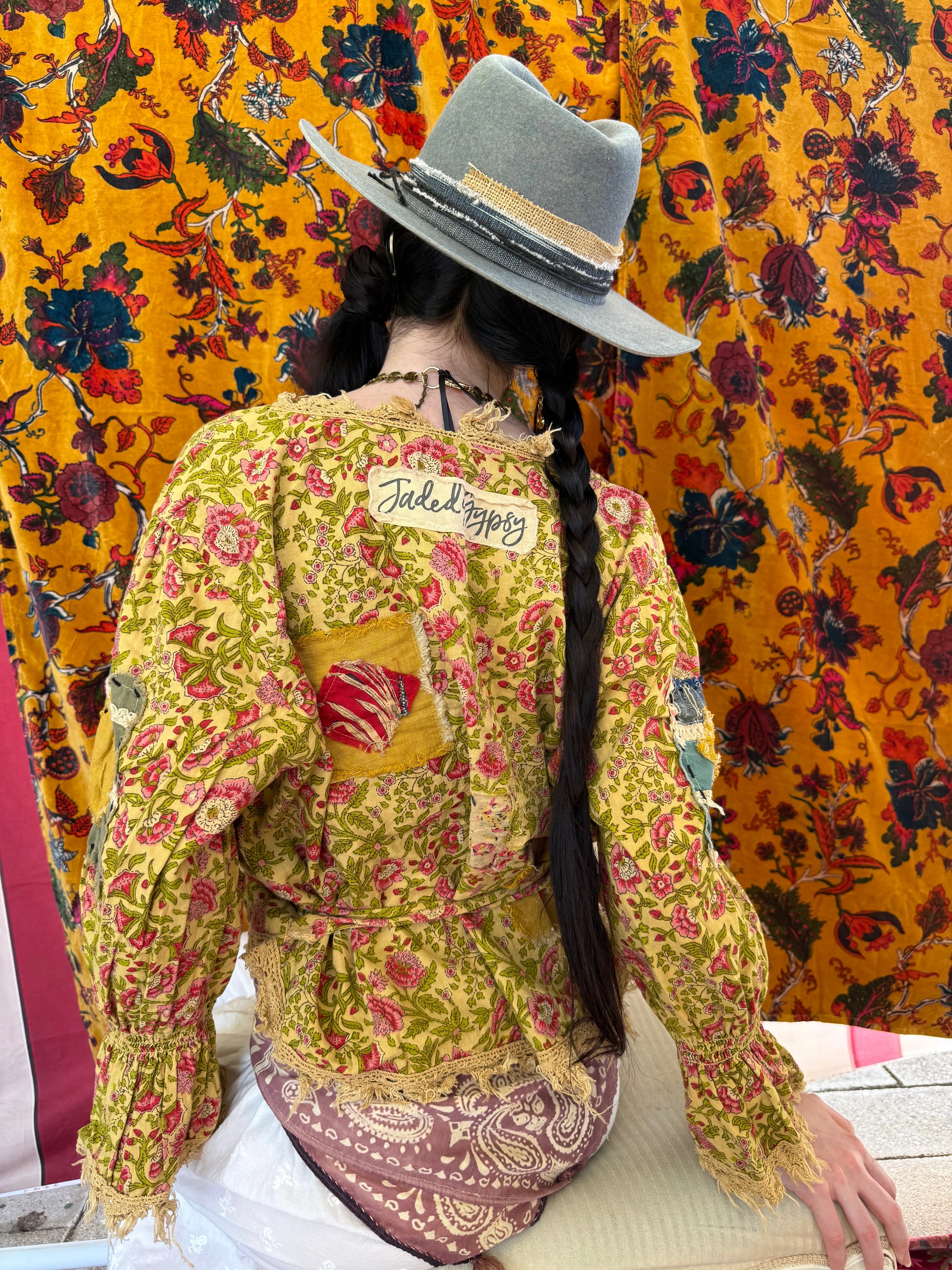 jaded gypsy Cheerful walks wrap top - Stay Wild Collective  