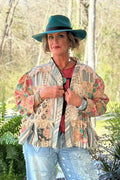 person wearing jaded gypsy botanical paths jacket - Stay Wild Collective  
