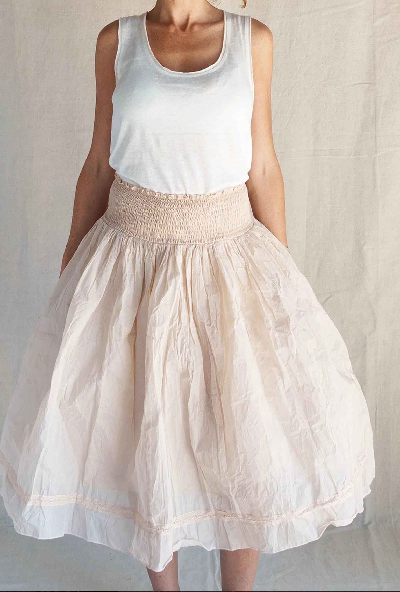 Pre order les ours ~Lou skirt~blush - Stay Wild Collective  