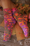 Magnolia Pearl Neon Leopard MP Socks  169-HRBND-OS