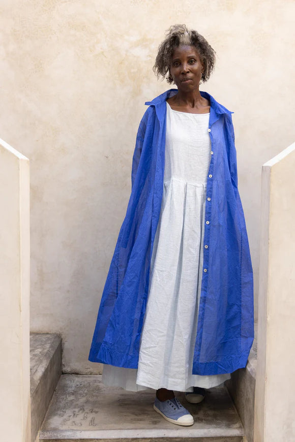 Meg by Design Minerva Jacket - Cotton Organdy Cobalt/Indigo