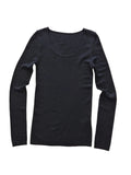 Montaigne Essential Merino Wool Scoop Neck Long Sleeve