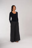 Montaigne Essential Merino Wool Scoop Neck Long Sleeve
