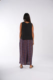 Montaigne French Linen Plaid Pants