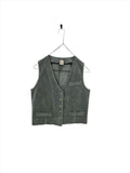 Montaigne Odette Velvet Vest