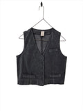 Montaigne Odette Velvet Vest