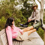 Merry People Moss green boots Darcy