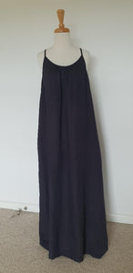 Montaigne Overall Style Maxi Dress w Pockets
