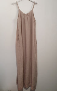 Montaigne Overall Style Maxi Dress w Pockets