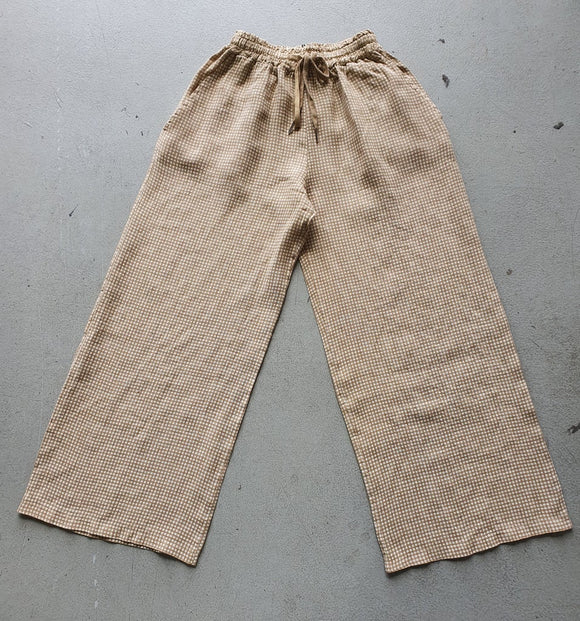 Frederic Striped linen pant