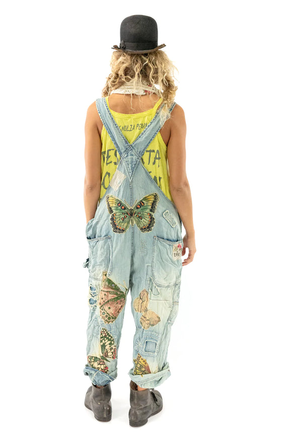 Butterfly appliqué overalls OVERALLS 051-MRPSA-OS