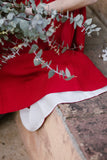 Classic Dress, Short Sleeves | Red Poppy