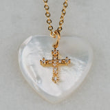 Pearl Gold Charm Necklace - Stay Wild Collective  