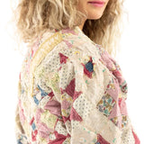MAGNOLIA PEARL LUISA QUILTWORK COTTON CROPPED JACKET 541 - Stay Wild Collective  Coats & Jackets