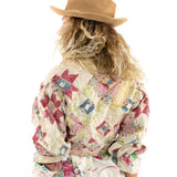 MAGNOLIA PEARL LUISA QUILTWORK COTTON CROPPED JACKET 541 - Stay Wild Collective  Coats & Jackets