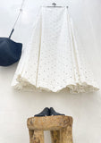 ZAHRA PAPER COTTON DRESS - CREAM AND BLACK POLKA DOT - Stay Wild Collective  Dresses
